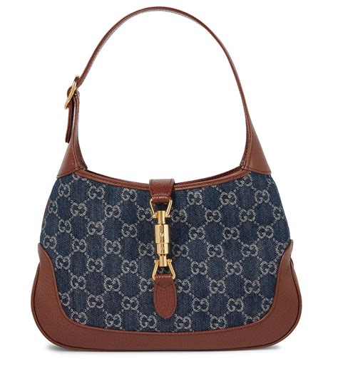 the jackie bag by gucci|Gucci jackie denim bag.